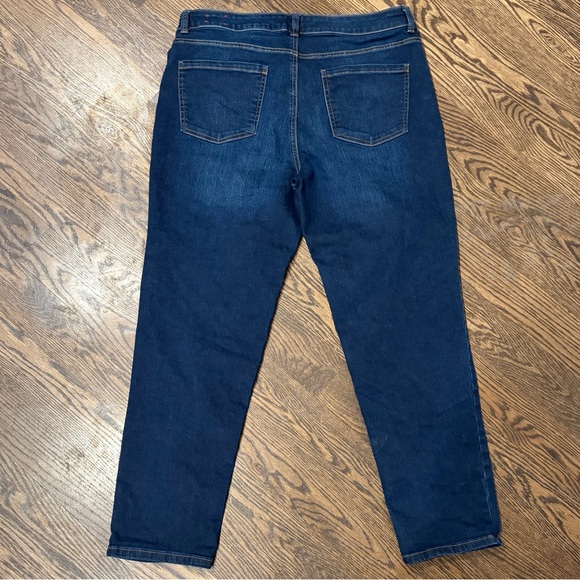 Talbots Simply Flattering 5-pocket Ankle length Jeans Size 14 - Picture 2 of 5